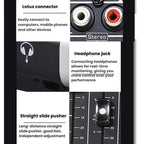 MDX22 USB Bluetooth 48V Phantom Power DSP Digital Mixer — view 10