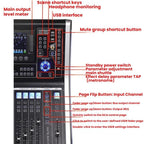 MDX22 USB Bluetooth 48V Phantom Power DSP Digital Mixer — view 12