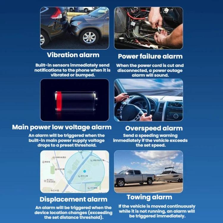 Car GPS Multi-Mode Satellite Anti-Theft Positioning Tracking Device+Lifetime Platform