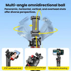 C15 Portable Remote Control Tripod Selfie Stick For Phone & Action Camera — view 4