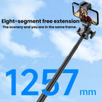 C15 Portable Remote Control Tripod Selfie Stick For Phone & Action Camera — view 5