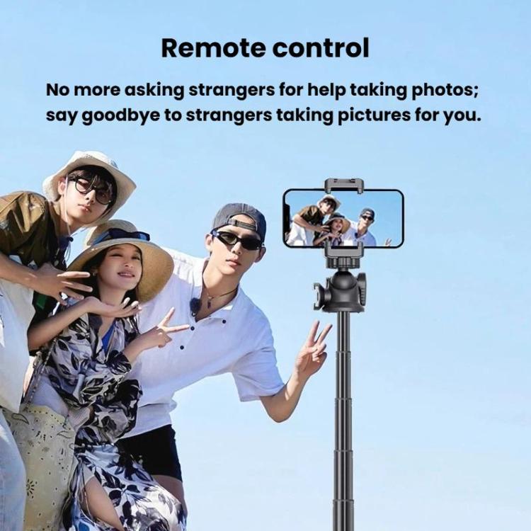 C15 Portable Remote Control Tripod Selfie Stick For Phone & Action Camera — view 6