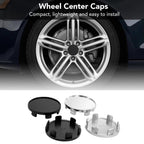4pcs /Set Outer Diameter 54mm Inner Diameter 51mm Blank Modified Wheel Hub Center Cap — view 7