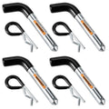 4pcs /Set Rust-Resistant Trailer Hitch Pins + R-Clips