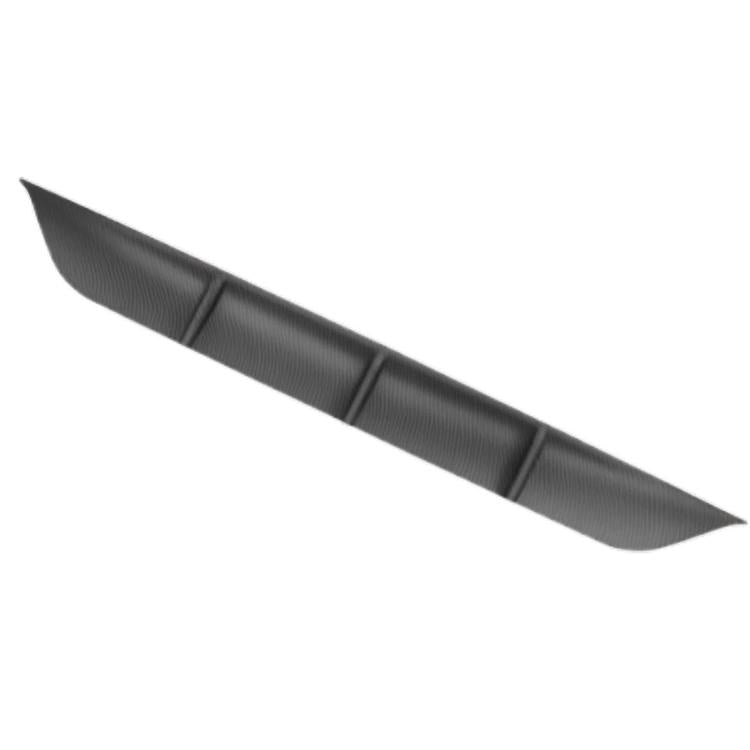 For Tesla 2025+ Model Y Juniper Rear Spoiler Rear Diffuser Trim — Matte Carbon Water Transfer Printing