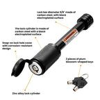 5/8 inch Car Trailer Hitch Safety Lock