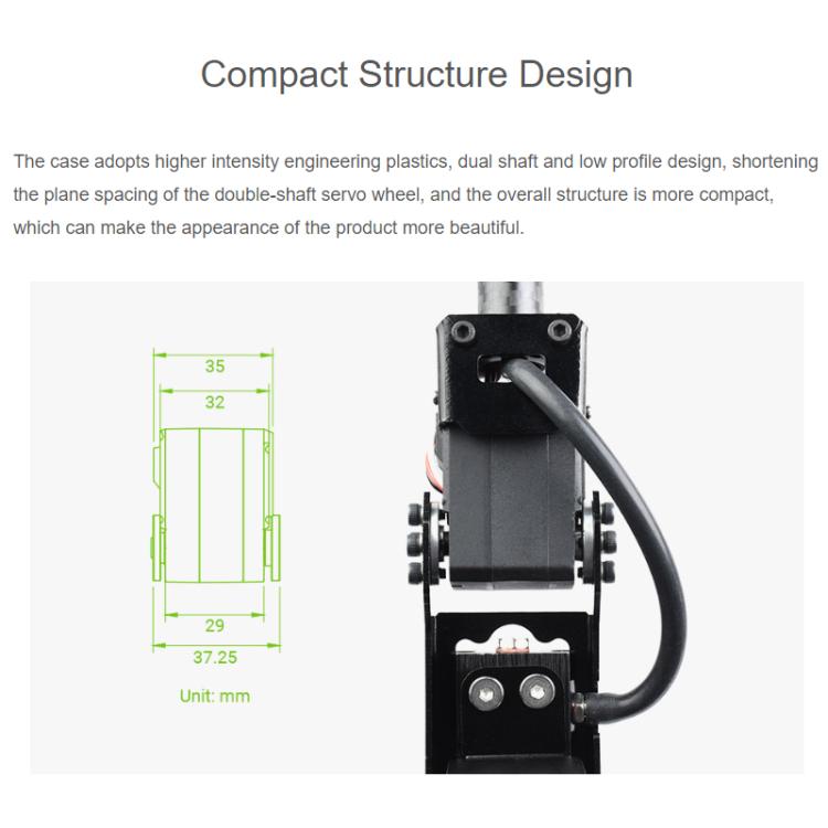 WAVESHARE High-Precision High-Torque 360-Degree Magnetic Encoder Serial Bus Servo Motor