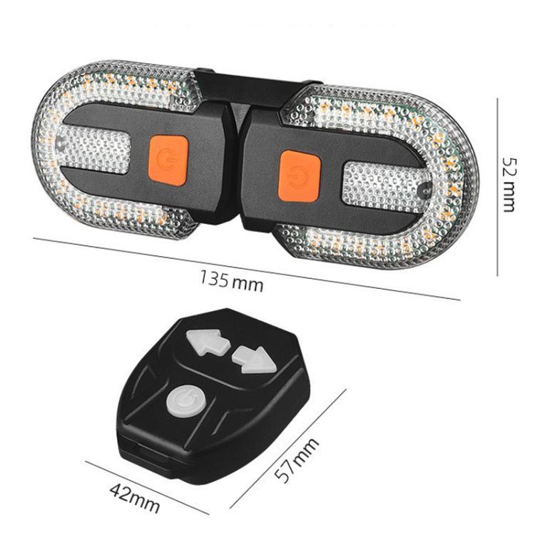 Bike Remote Control Turn Signal Taillight Detachable Mountain Bike Warning Light — view 11