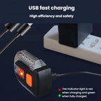 Bike Remote Control Turn Signal Taillight Detachable Mountain Bike Warning Light — view 5