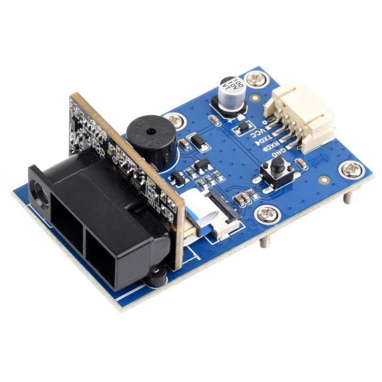 WAVESHARE Barcode QR Code Scanning Module Type E Metal Casing DPM Code Reading Onboard USB UART Dual Interfaces