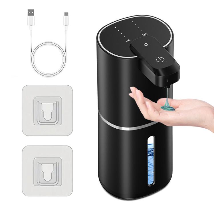 Wall-mounted Smart Sensor Electric Soap Dispenser — Black Foam Version