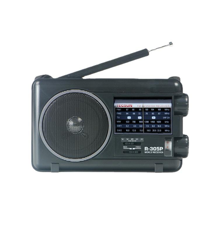 TECSUN R-305P Full-Band Radio Portable Retro Analog Dial DSP Radio