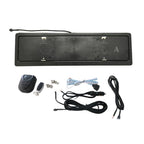European-Standard Electric Vehicle License Plate Flip Frame Modification