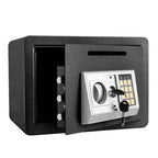 Wall-Mounted Small Steel Safe With Anti-Theft Plate Password Storage Safe