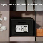 Wall-Mounted Small Steel Safe With Anti-Theft Plate Password Storage Safe — view 6