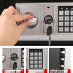 Wall-Mounted Small Steel Safe With Anti-Theft Plate Password Storage Safe — view 9