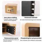 Wall-Mounted Small Steel Safe With Anti-Theft Plate Password Storage Safe — view 10
