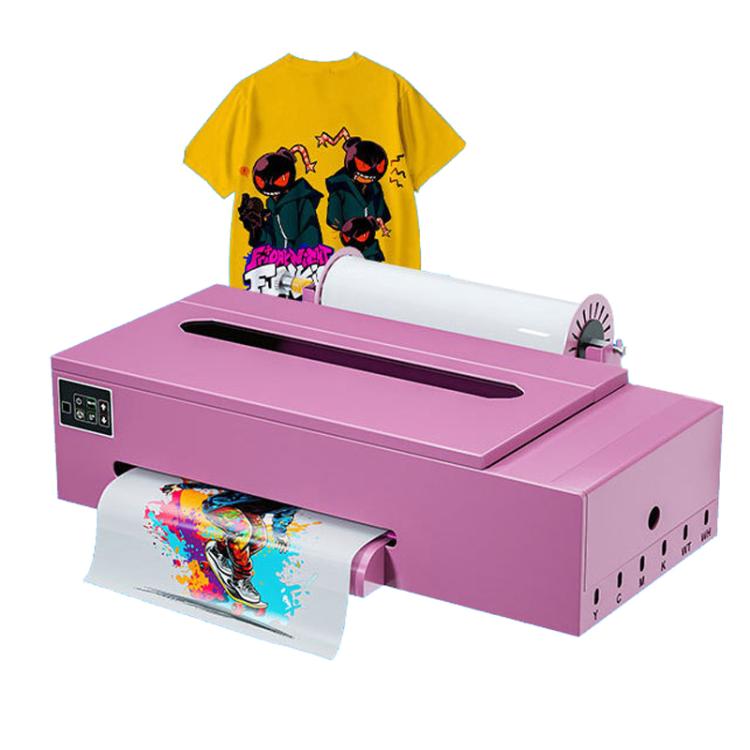 FCOLOR A3 Roll-Fed DTF Printer Compact DIY Pattern Printing White Ink Heat Transfer Printer