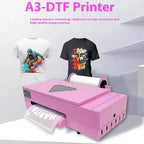 FCOLOR A3 Roll-Fed DTF Printer Compact DIY Pattern Printing White Ink Heat Transfer Printer