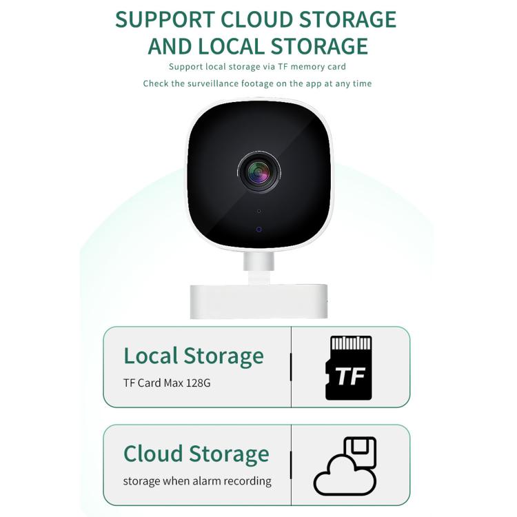 Night Vision Home Surveillance HD Camera For Remote Smart Monitoring