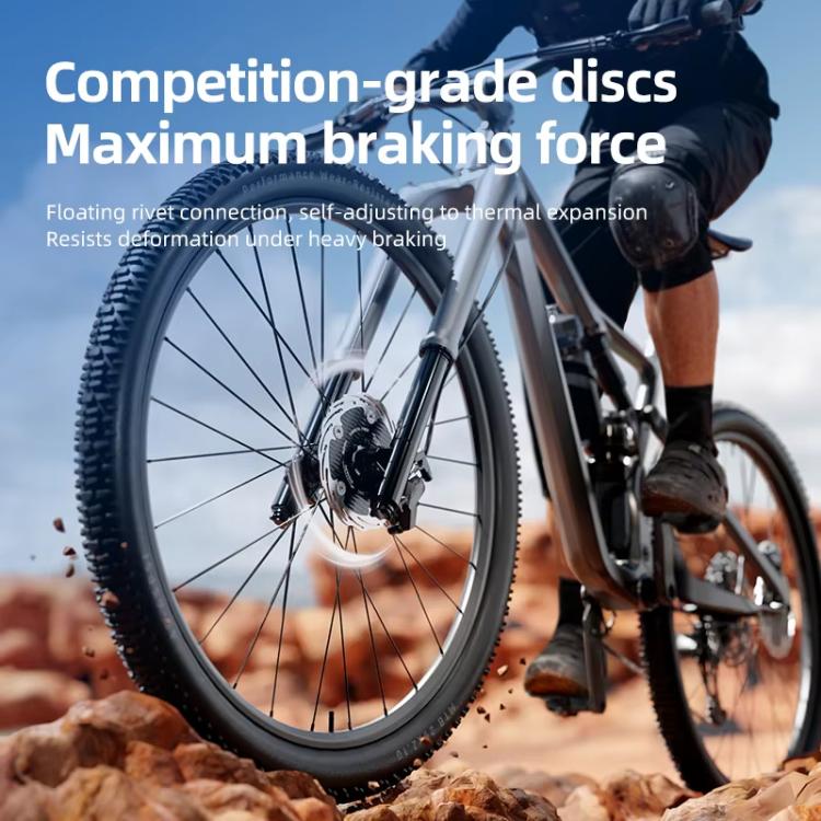 Fully Enclosed Bike Six-Hole Carbon Fiber Brake Disc