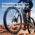 Fully Enclosed Bike Six-Hole Carbon Fiber Brake Disc