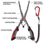Seawater Corrosion Resistant Extended Eagle-Beak Hook Remover Line Cutter Pliers