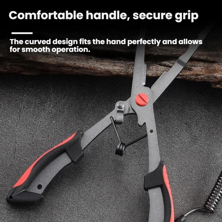 Seawater Corrosion Resistant Extended Eagle-Beak Hook Remover Line Cutter Pliers