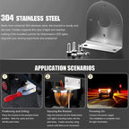 Stainless Steel LED Light Mount For Trucks Vehicle Modified Chassis Light Base