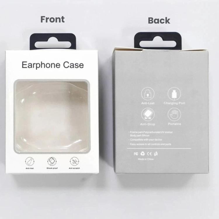 100pcs /Pack Earphone Case Packaging Box with Blister Tray Retail Ready Display Box — Universal Version