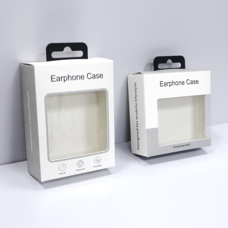 100pcs /Pack Earphone Case Packaging Box with Blister Tray Retail Ready Display Box — view 6