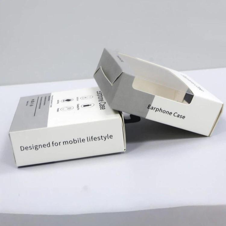 100pcs /Pack Earphone Case Packaging Box with Blister Tray Retail Ready Display Box — view 7