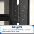 PVC Door Hinge Shim Hinge Repair Kit — view 3