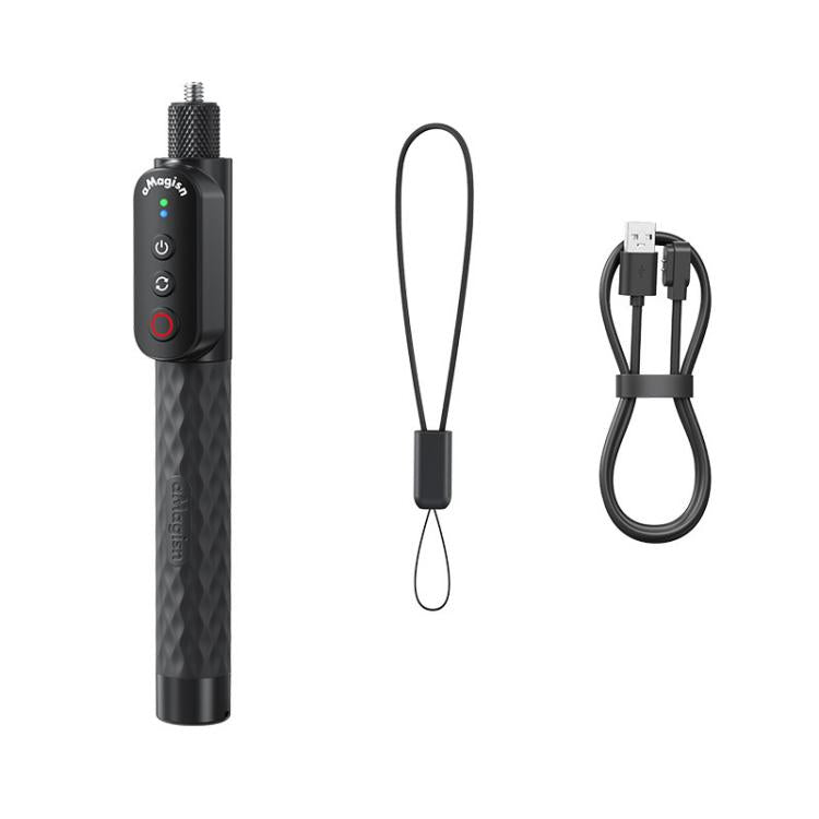 AMagisn Selfie Stick With Remote For Action Cameras & Smartphones, 5.1 Bluetooth, Extendable To 40in