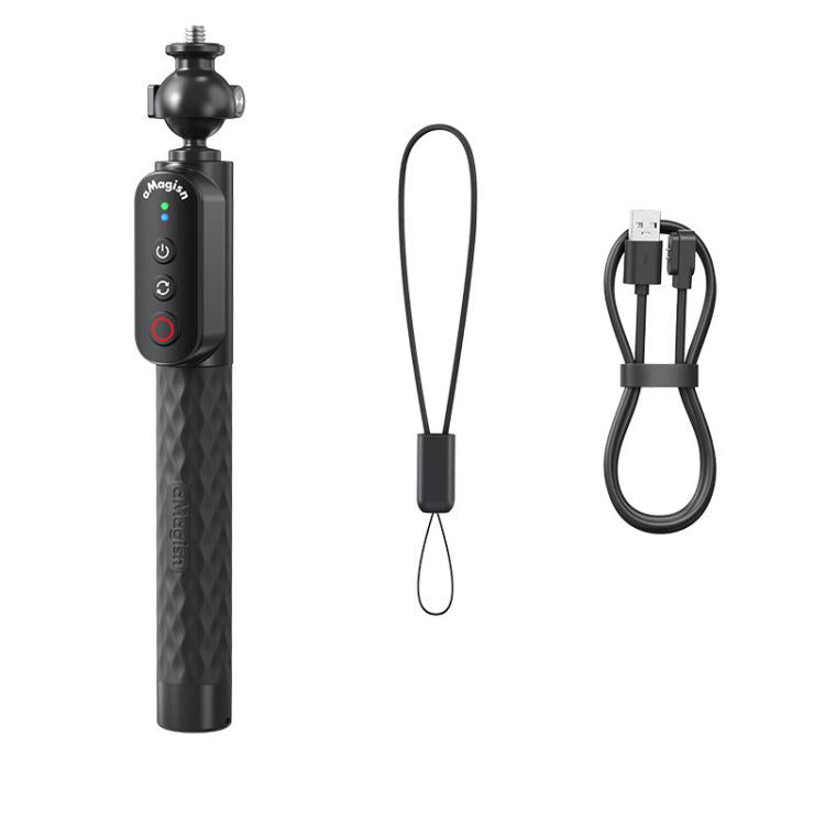 AMagisn Selfie Stick With Remote For Action Cameras & Smartphones, 5.1 Bluetooth, Extendable To 40in