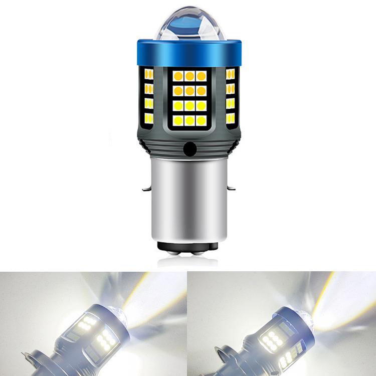 Motorcycle LED High-brightness Lens Headlight — H4