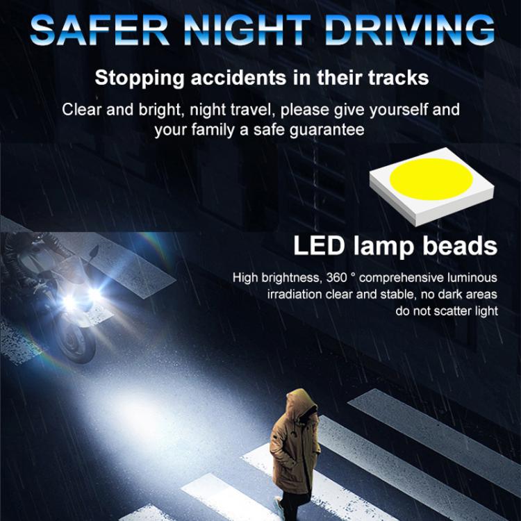 Motorcycle LED High-brightness Lens Headlight