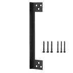 L-Shaped Stainless Steel Door Latch Protector Cover Outswing Door Lock Latch Protector