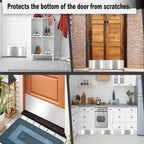 Indoor & Outdoor Door Kick Plate Metal Door Panel Protector