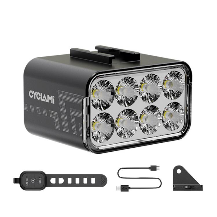 Hanging Bike Light 1800 High-Lumen Under-Saddle Front Light Road/Mountain Bike Anti-Glare Night Riding Light