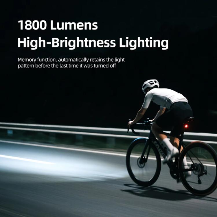 Hanging Bike Light 1800 High-Lumen Under-Saddle Front Light Road/Mountain Bike Anti-Glare Night Riding Light — view 4