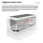 FS301 Indoor Desktop Bluetooth Speaker White Noise Color-Changing Flame Lamp Aromatherapy Diffuser — view 11