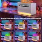 FS301 Indoor Desktop Bluetooth Speaker White Noise Color-Changing Flame Lamp Aromatherapy Diffuser — view 6