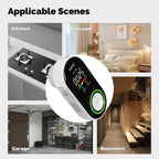 MOES Carbon Monoxide Temperature & Humidity Detector Monitoring Alarm Sensor — view 19
