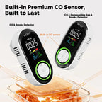 MOES Carbon Monoxide Temperature & Humidity Detector Monitoring Alarm Sensor — view 15