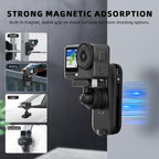 BRDRC Action Cameras Magnetic Quick-release Backpack Shoulder Strap Slip
