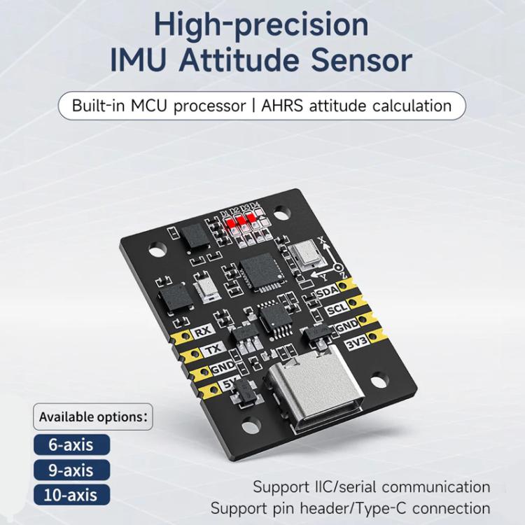 IMU Sensor Module AHRS Support ROS1 ROS2 for Jetson Raspberry Pi