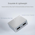 Type-C Power And Signal Splitter CNC Aluminum Alloy Case With Indicator