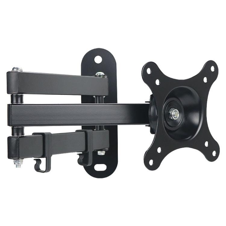 Telescopic Rotating Monitor Mount Wall Bracket for 10-24 Inch TV LCD Screens