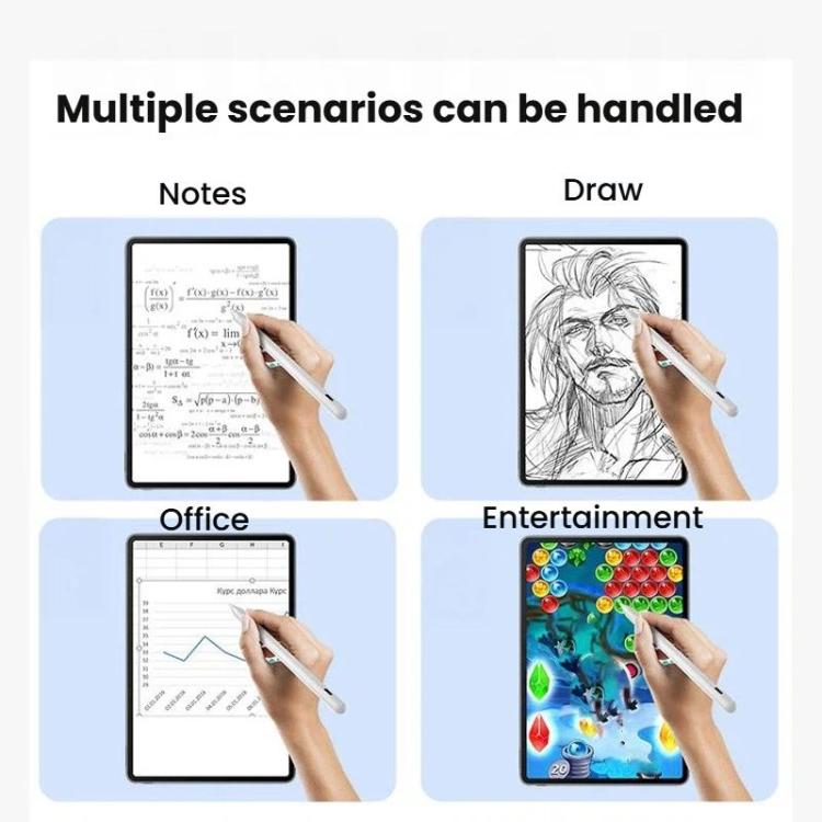 For IPad 2018 Or Later Three-LED Power Indicator Anti-Misclick Tilt-Sensitive Pressure-Sensitive Active Capacitive Stylus — view 14